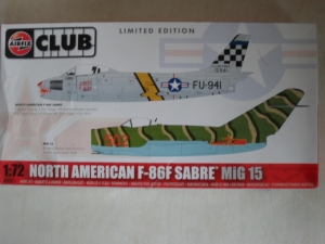 AIRFIX 1/72 82011 NORTH AMERICAN F-86F SABRE   MiG-15